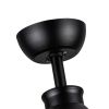 52 in. Outdoor/Indoor Integrated LED Imitation  Modern Ceiling Fan with Lights and Remote Control