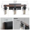 (Same as W1340119955/L1015) 3-Lights Farmhouse Vanity Lights Fixture Rustic Bathroom Light Fixture Bathroom Sconce (Without Bulbs)
