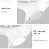 56 in. Indoor/Outdoor Matte White Indoor Ceiling Fan with Light Kit and Remote Control