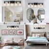 (Same as W1340P197622/L001010-B5) 5-Lights Farmhouse Vanity Lights Fixture Rustic Bathroom Light Fixture Bathroom Sconce (Without Bulbs)