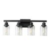 (Same as W1340P197620/L001010-B4) 4-Lights Farmhouse Vanity Lights Fixture Rustic Bathroom Light Fixture Bathroom Sconce (Without Bulbs)