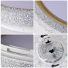 LED Flush Mount Ceiling Light Fixture, 19.69in 36W,3600LM, 5 CCT Colors 2700K 3000K 3500K 4000K 5000K